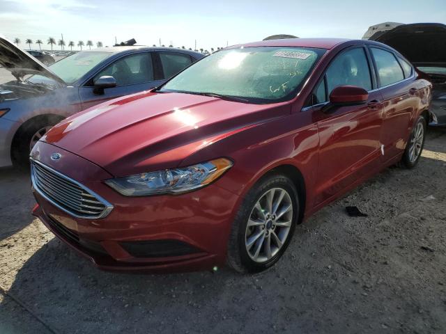  FORD FUSION 2017 Красный