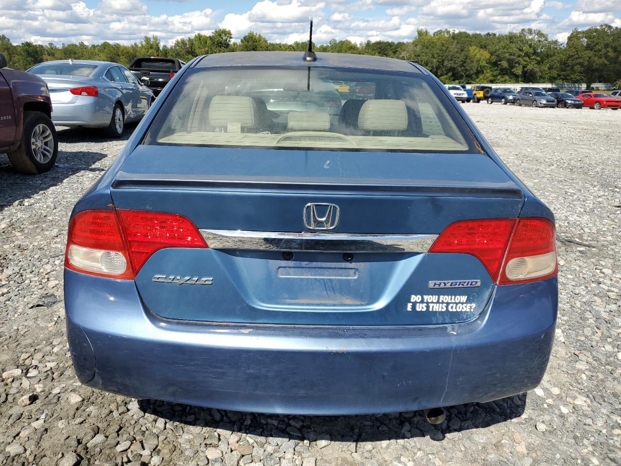 JHMFA36269S015832 2009 Honda Civic Hybrid