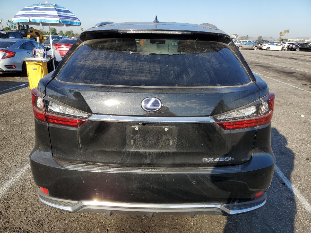 2020 Lexus Rx 450H VIN: 2T2HGMDA6LC054742 Lot: 74004444