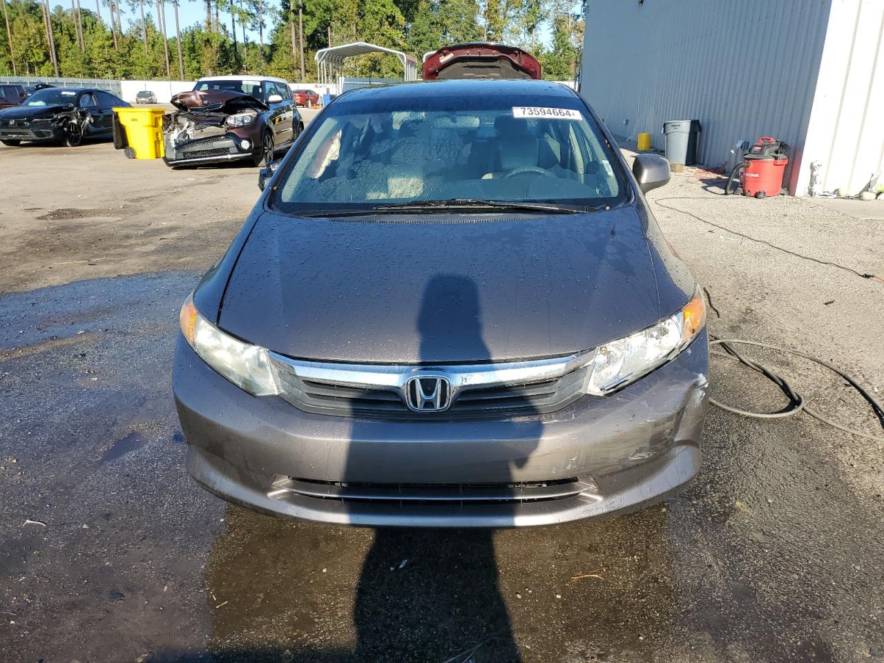 2012 Honda Civic Lx VIN: 2HGFB2F52CH582963 Lot: 73594664