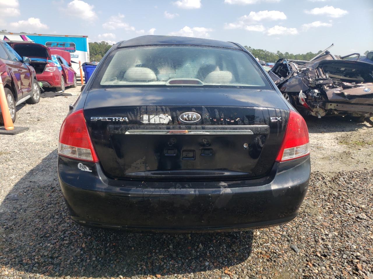 2008 Kia Spectra Ex VIN: KNAFE122285583117 Lot: 75171674