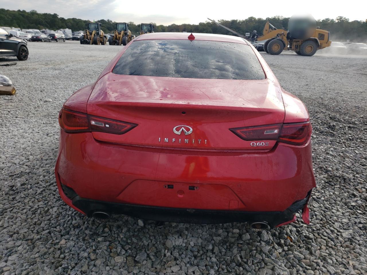 2017 Infiniti Q60 Red Sport 400 VIN: JN1FV7EK1HM611547 Lot: 76188094