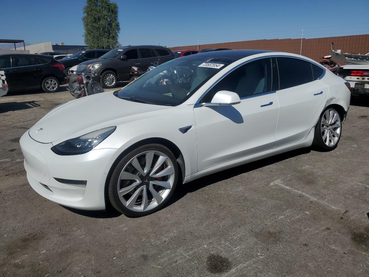 5YJ3E1EB6KF454997 2019 TESLA MODEL 3 - Image 1