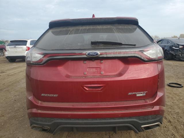  FORD EDGE 2018 Red