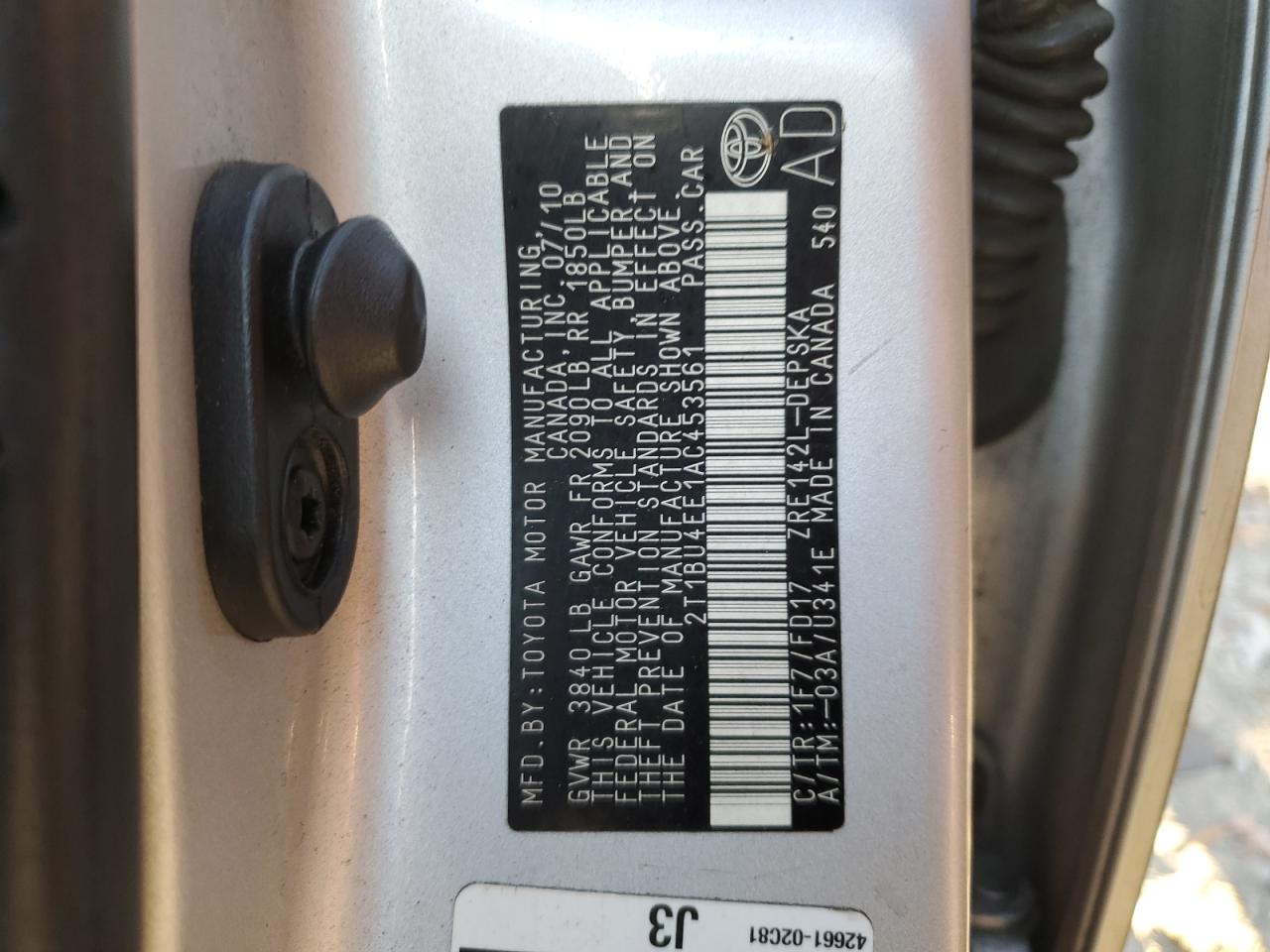 2010 Toyota Corolla - Image 12