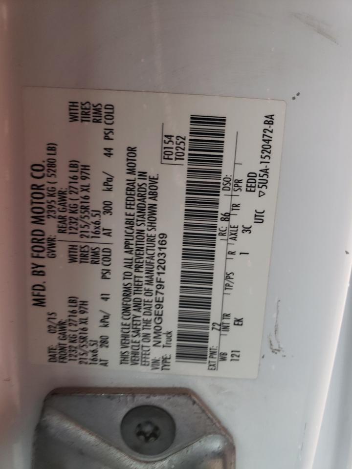 NM0GE9E79F1203169 2015 Ford Transit Connect Xl