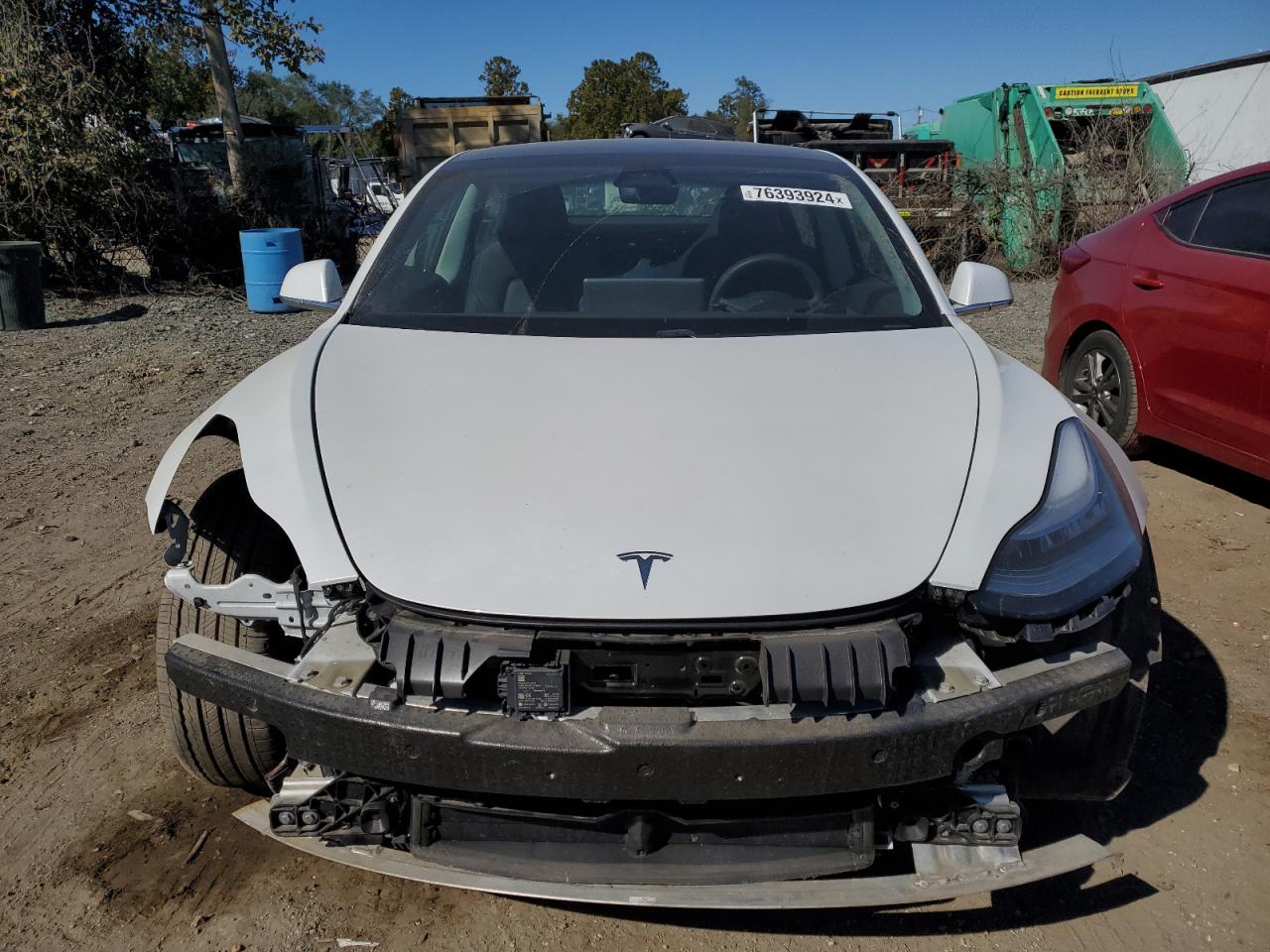 2020 Tesla Model 3 VIN: 5YJ3E1EAXLF736973 Lot: 76393924