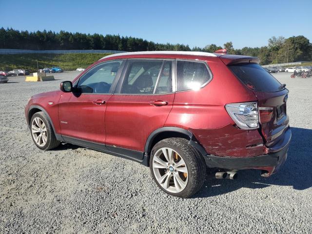  BMW X3 2014 Червоний