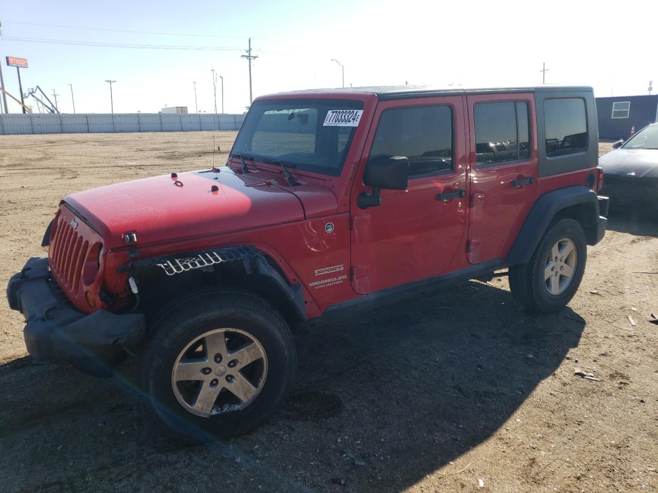 2010 Jeep Wrangler Unlimited Sport VIN: 1J4BA3H1XAL167139 Lot: 77033324