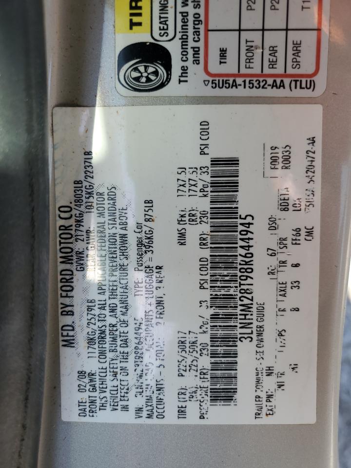 2008 Lincoln MKZ - Image 12