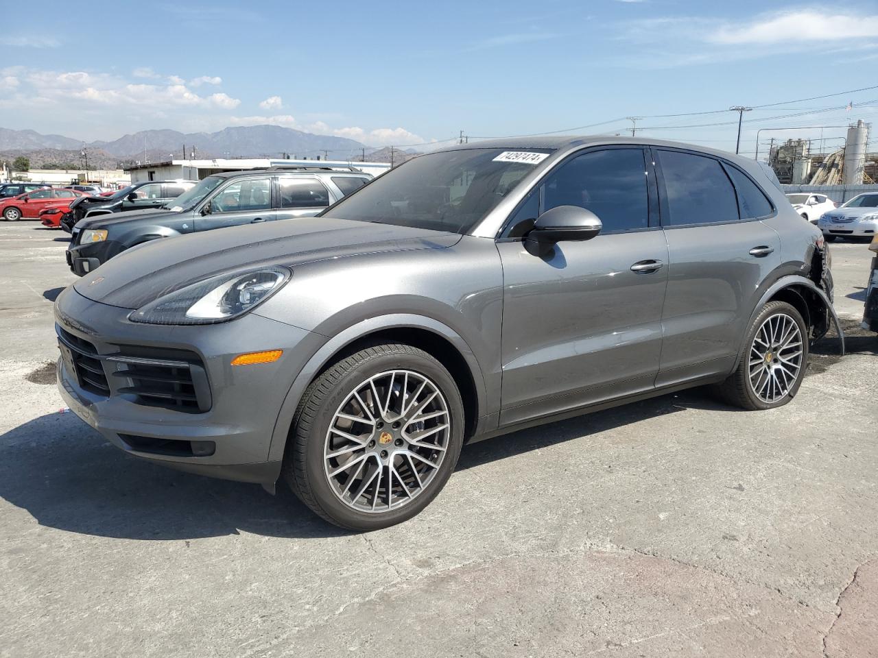 VIN WP1AA2AY5MDA02597 2021 PORSCHE CAYENNE no.1