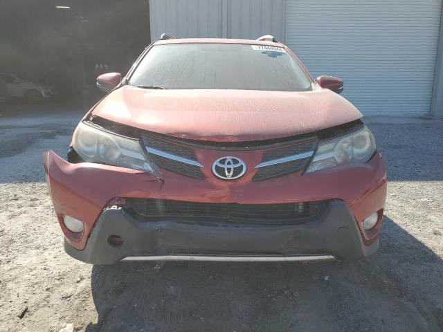  TOYOTA RAV4 2015 Червоний