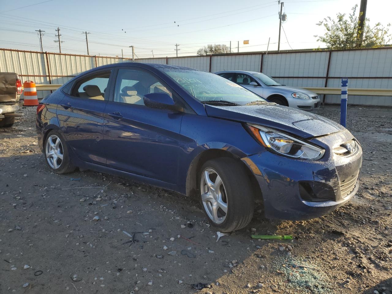 VIN KMHCT4AEXFU887383 2015 HYUNDAI ACCENT no.4