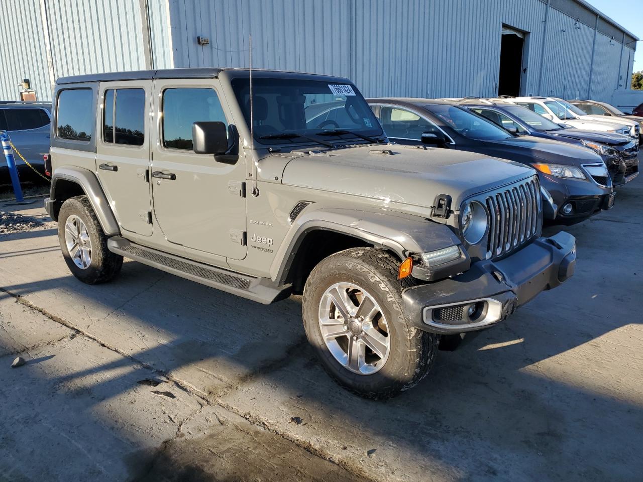 2020 Jeep Wrangler Unlimited Sahara VIN: 1C4HJXEG7LW333778 Lot: 76601424