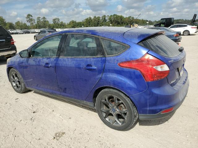 Hatchbacks FORD FOCUS 2013 Blue