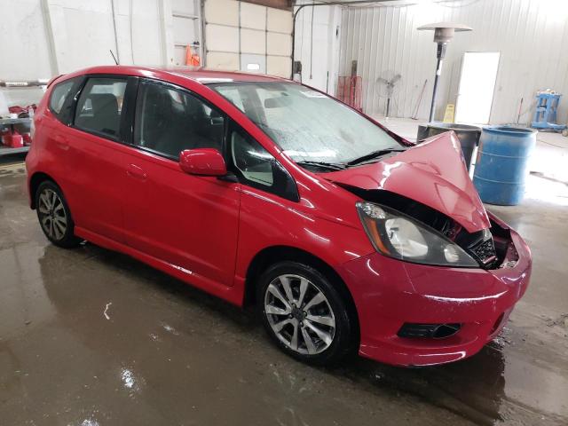  HONDA FIT 2013 Красный