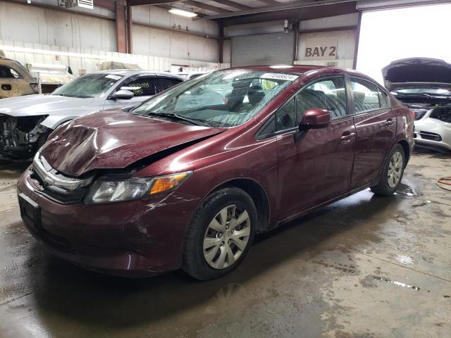  HONDA CIVIC 2012 Maroon