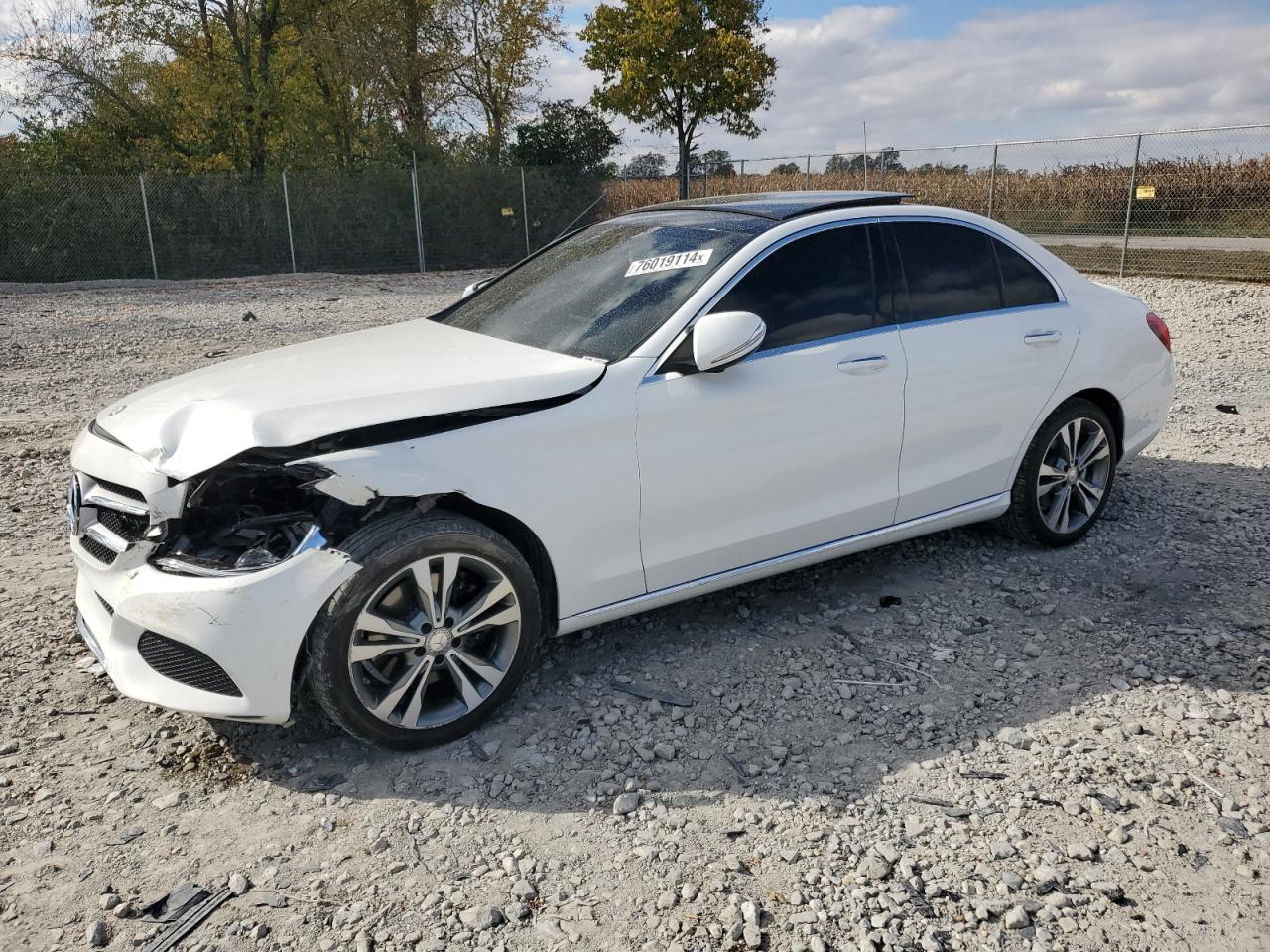 55SWF4KB4FU028892 2015 MERCEDES-BENZ C CLASS - Image 1