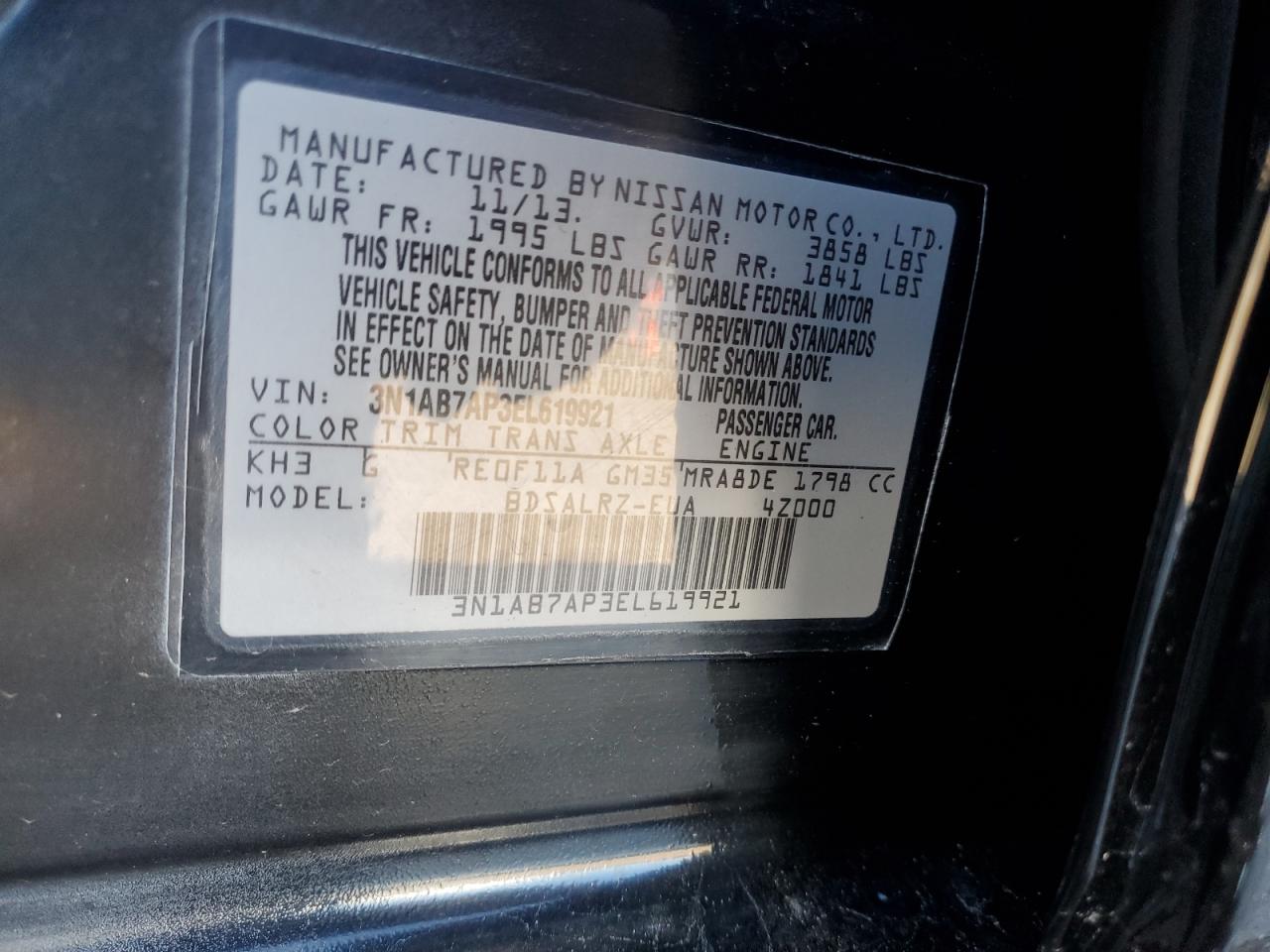 2014 Nissan Sentra - Image 12