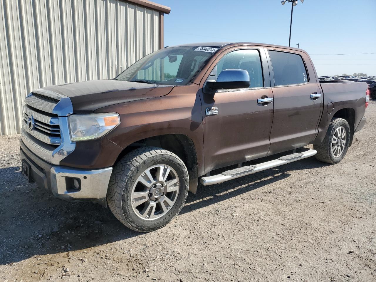 2017 Toyota Tundra Crewmax 1794 VIN: 5TFAW5F10HX665581 Lot: 75340914