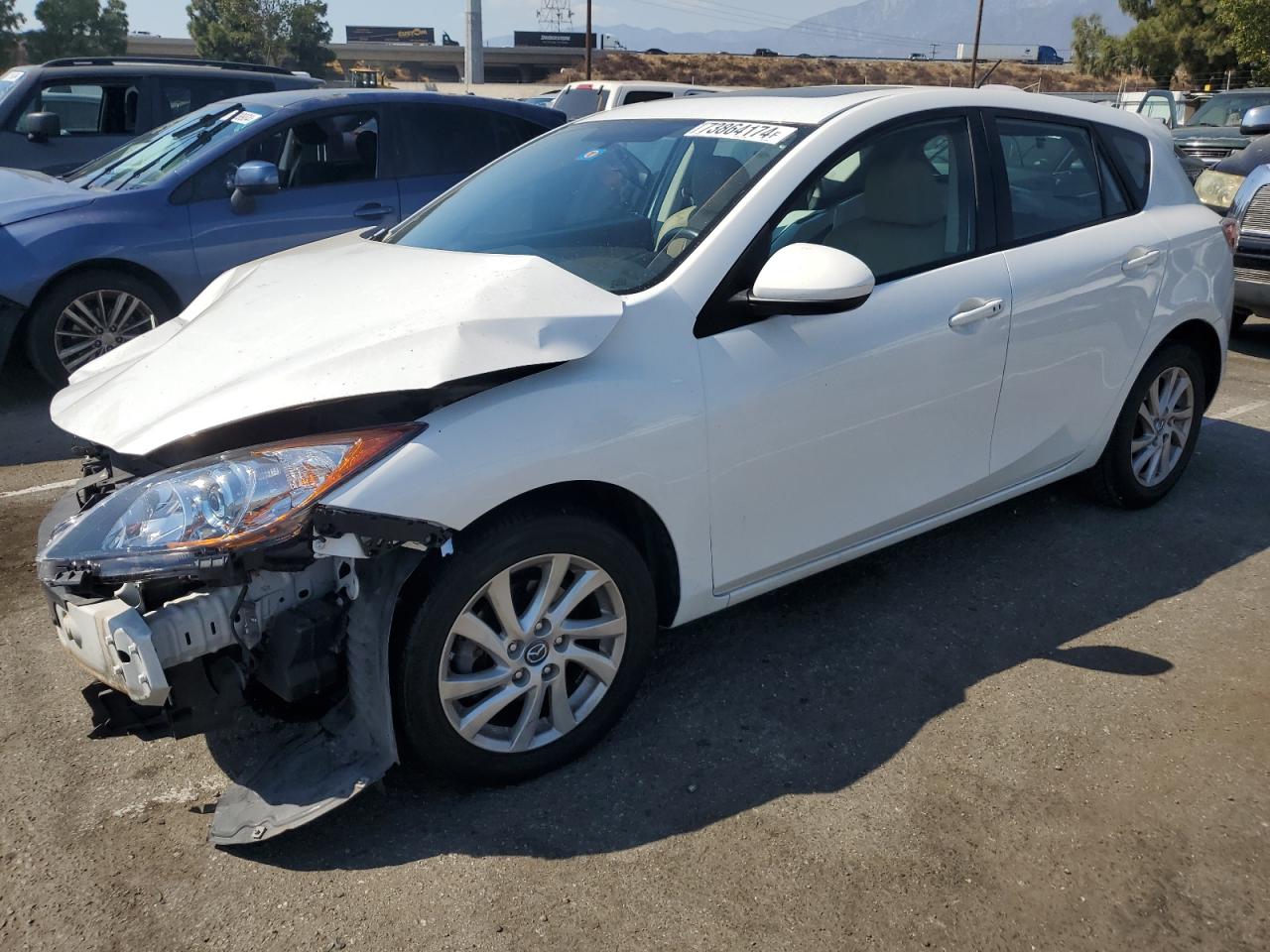 2013 Mazda 3 I VIN: JM1BL1MP0D1725126 Lot: 73864174