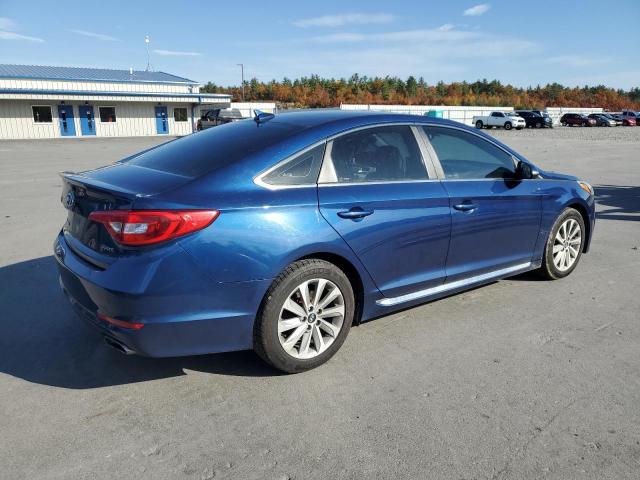  HYUNDAI SONATA 2015 Синий