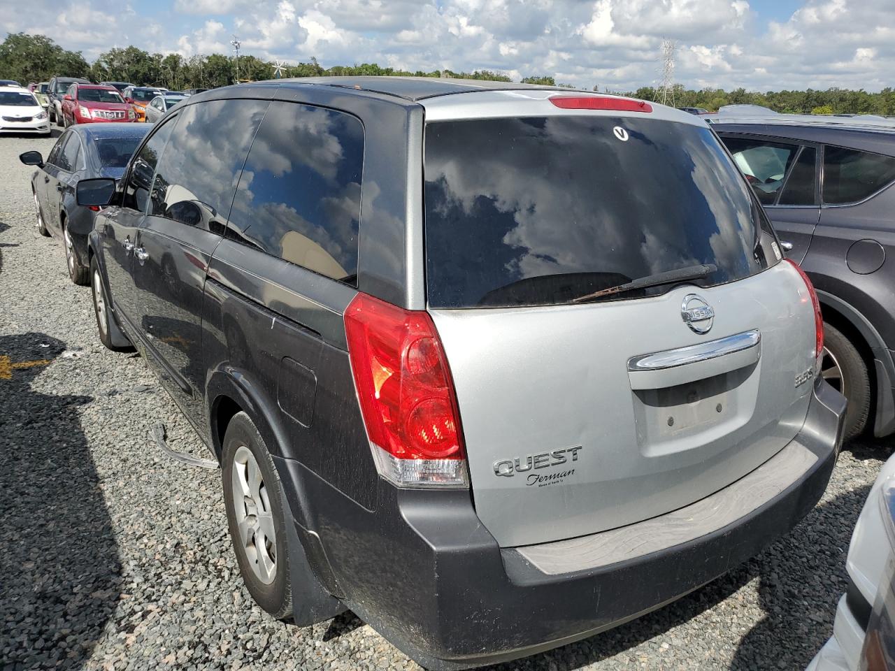 5N1BV28U78N119235 2008 Nissan Quest S