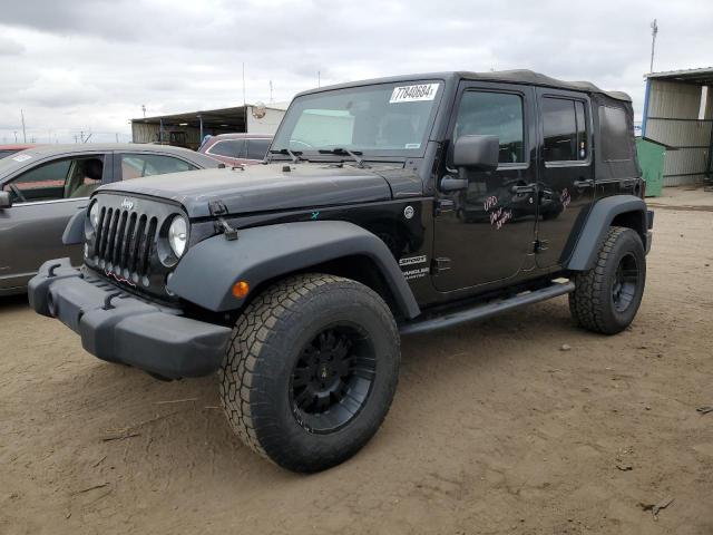  JEEP WRANGLER 2016 Черный