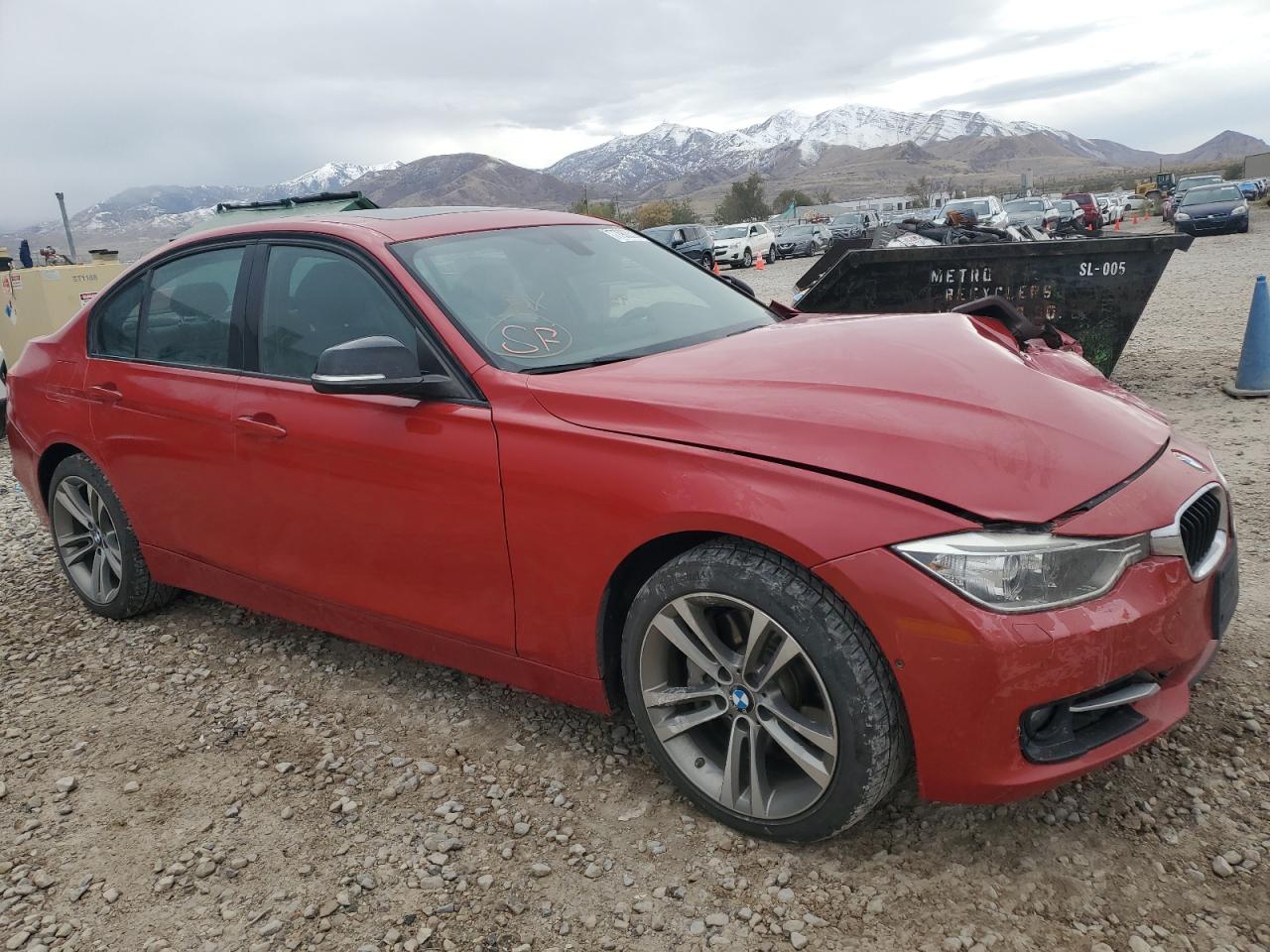 VIN WBA3B9G56DNR90008 2013 BMW 3 SERIES no.4