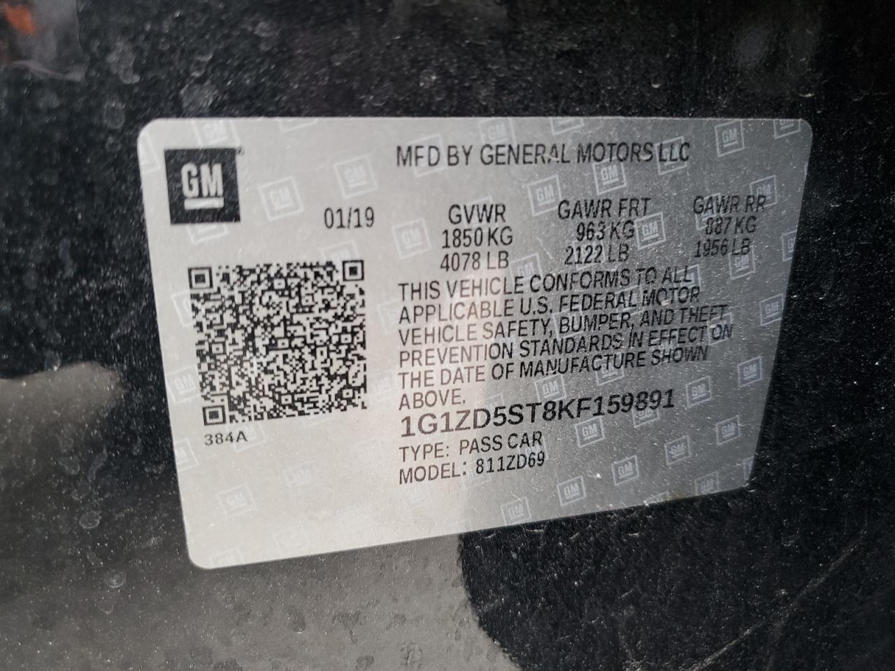 2019 Chevrolet Malibu - Image 12