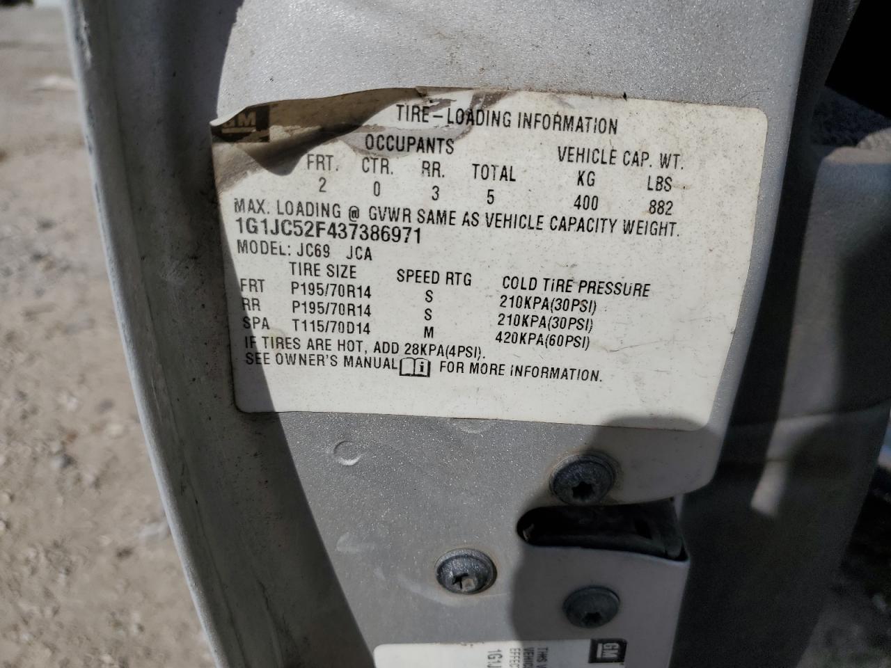 2003 Chevrolet Cavalier - Image 12