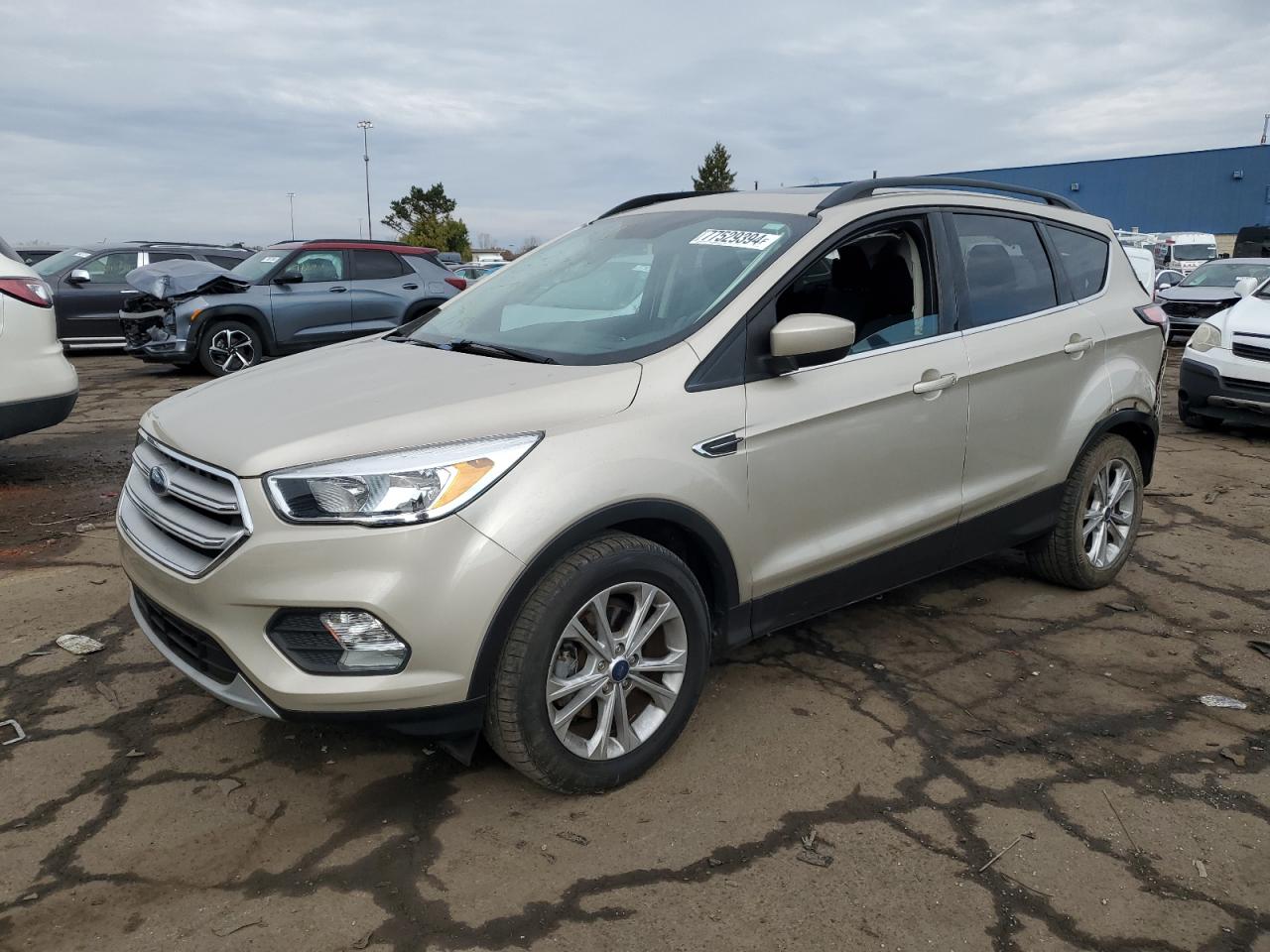 2018 Ford Escape Se VIN: 1FMCU0GDXJUC77156 Lot: 77529394