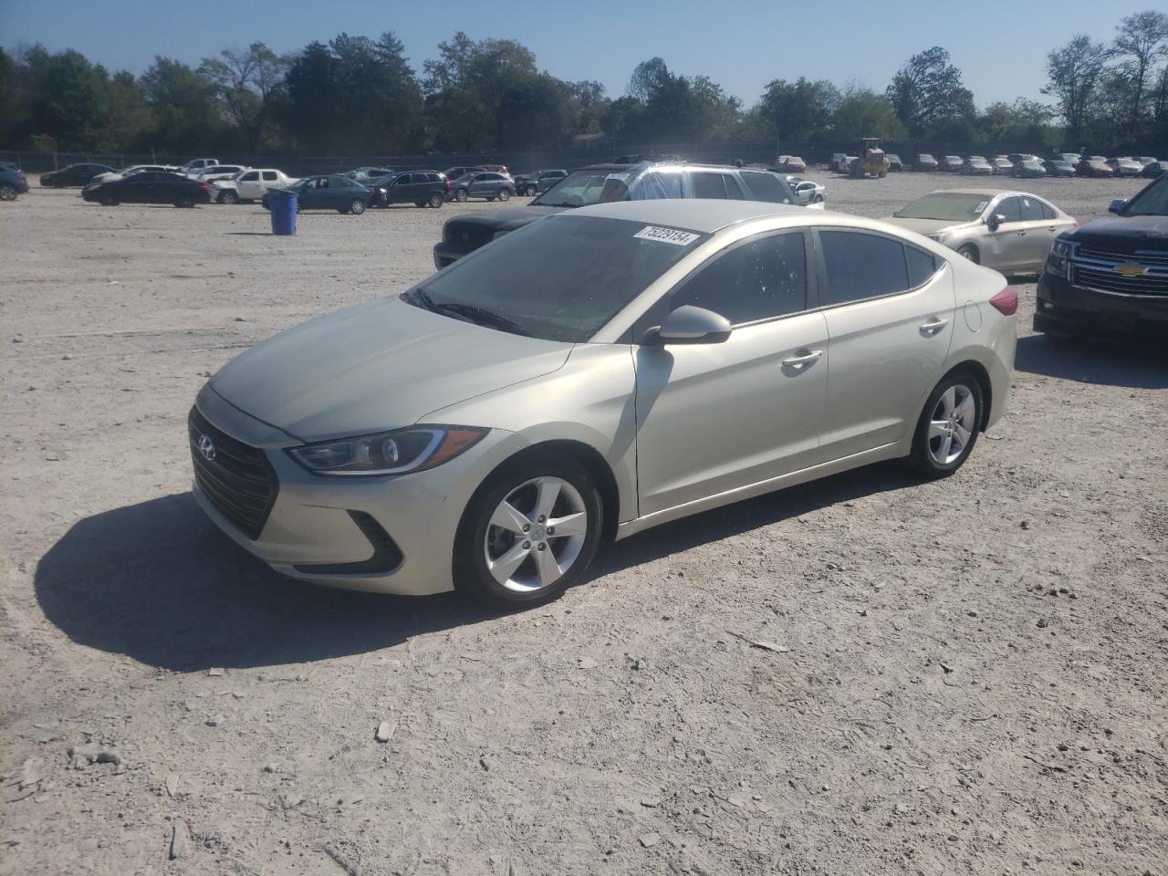 5NPD74LF8HH111575 2017 HYUNDAI ELANTRA - Image 1