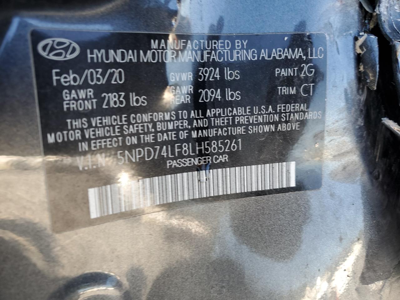 2020 Hyundai Elantra - Image 13