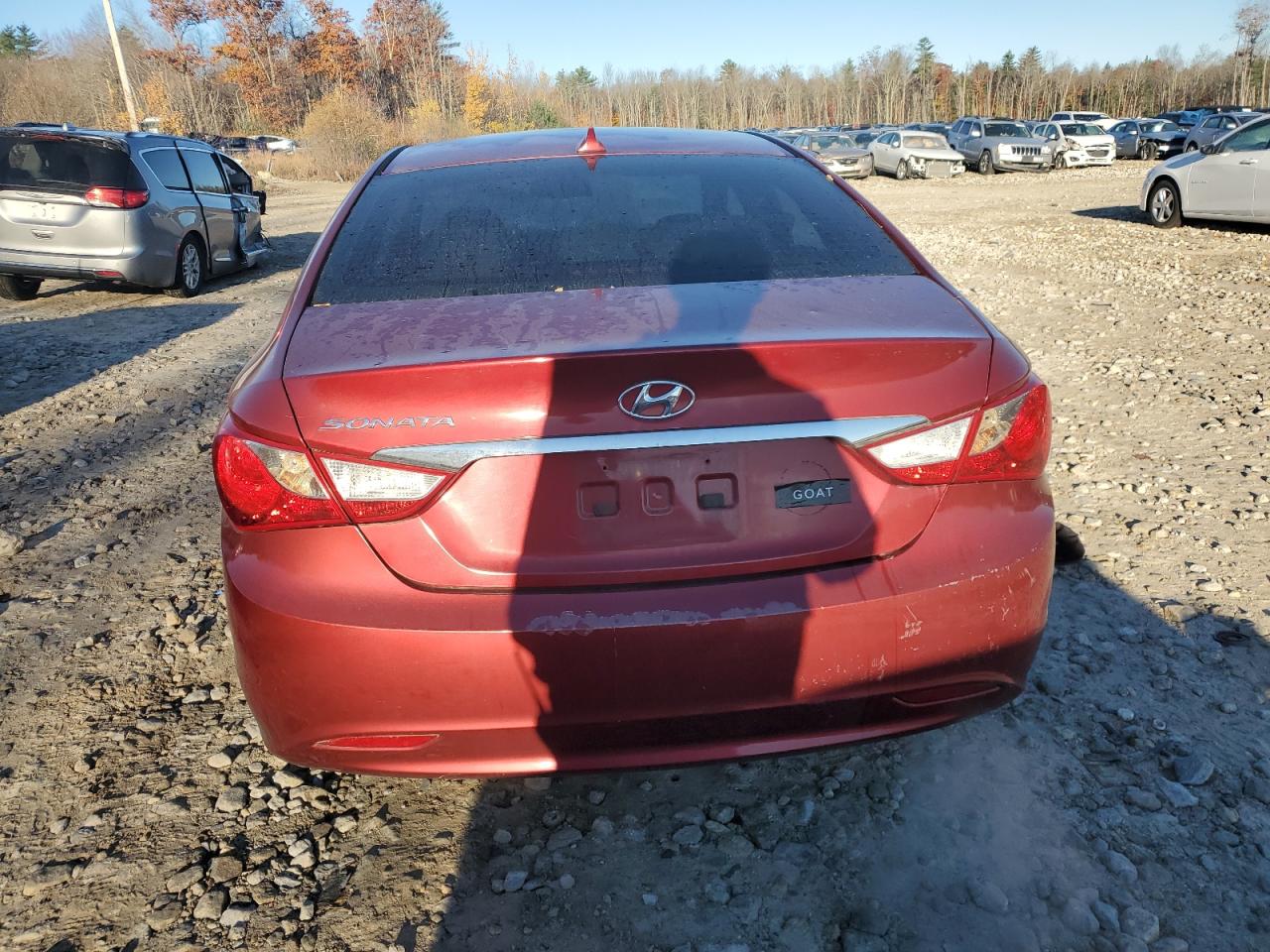 2012 Hyundai Sonata Gls VIN: 5NPEB4AC9CH463262 Lot: 77501674