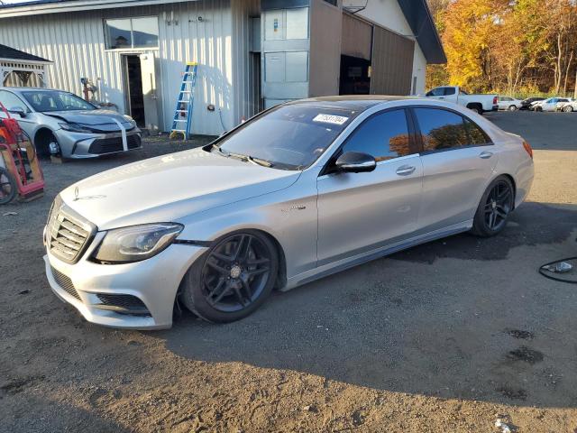 Sedans MERCEDES-BENZ S-CLASS 2015 Srebrny