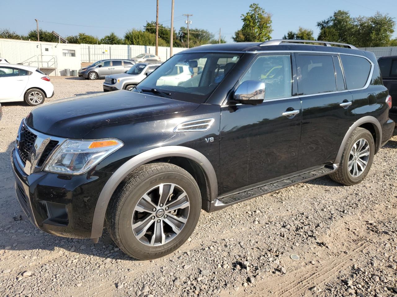 2019 Nissan Armada Sv for Sale in Oklahoma City, OK - Hail