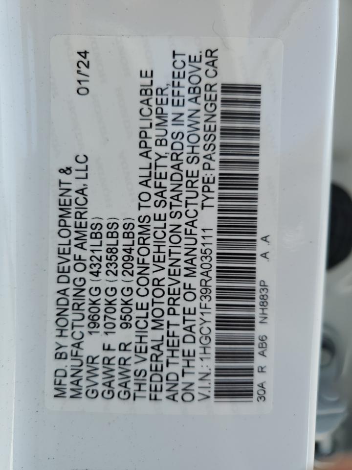 2024 Honda Accord - Image 15