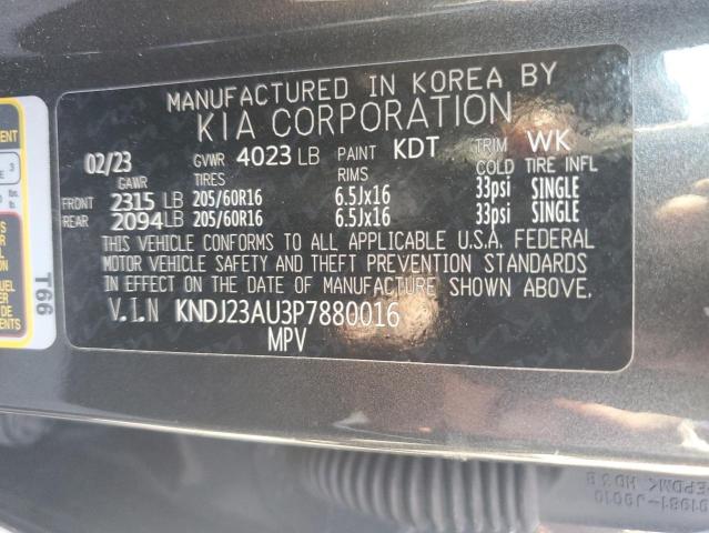 KNDJ23AU3P7880016 Kia Soul LX 12