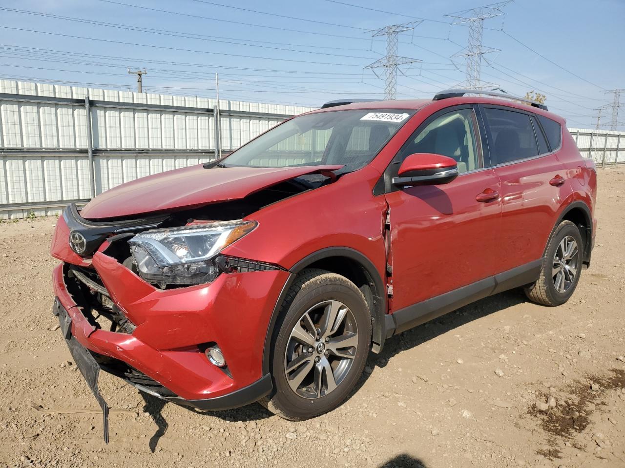 VIN JTMRFREV5HJ156524 2017 TOYOTA RAV4 no.1