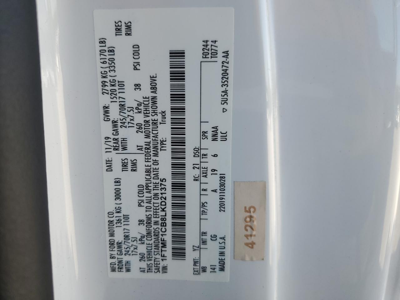 2020 Ford F-150 - Image 12