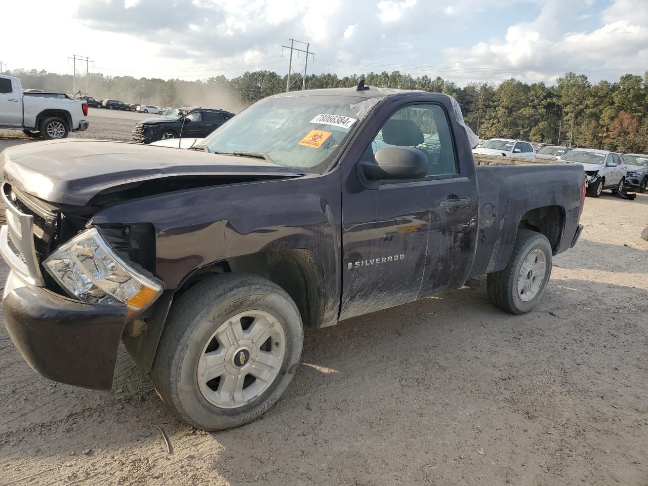 2008 Chevrolet Silverado C1500 VIN: 1GCEC14X28Z107746 Lot: 78066384