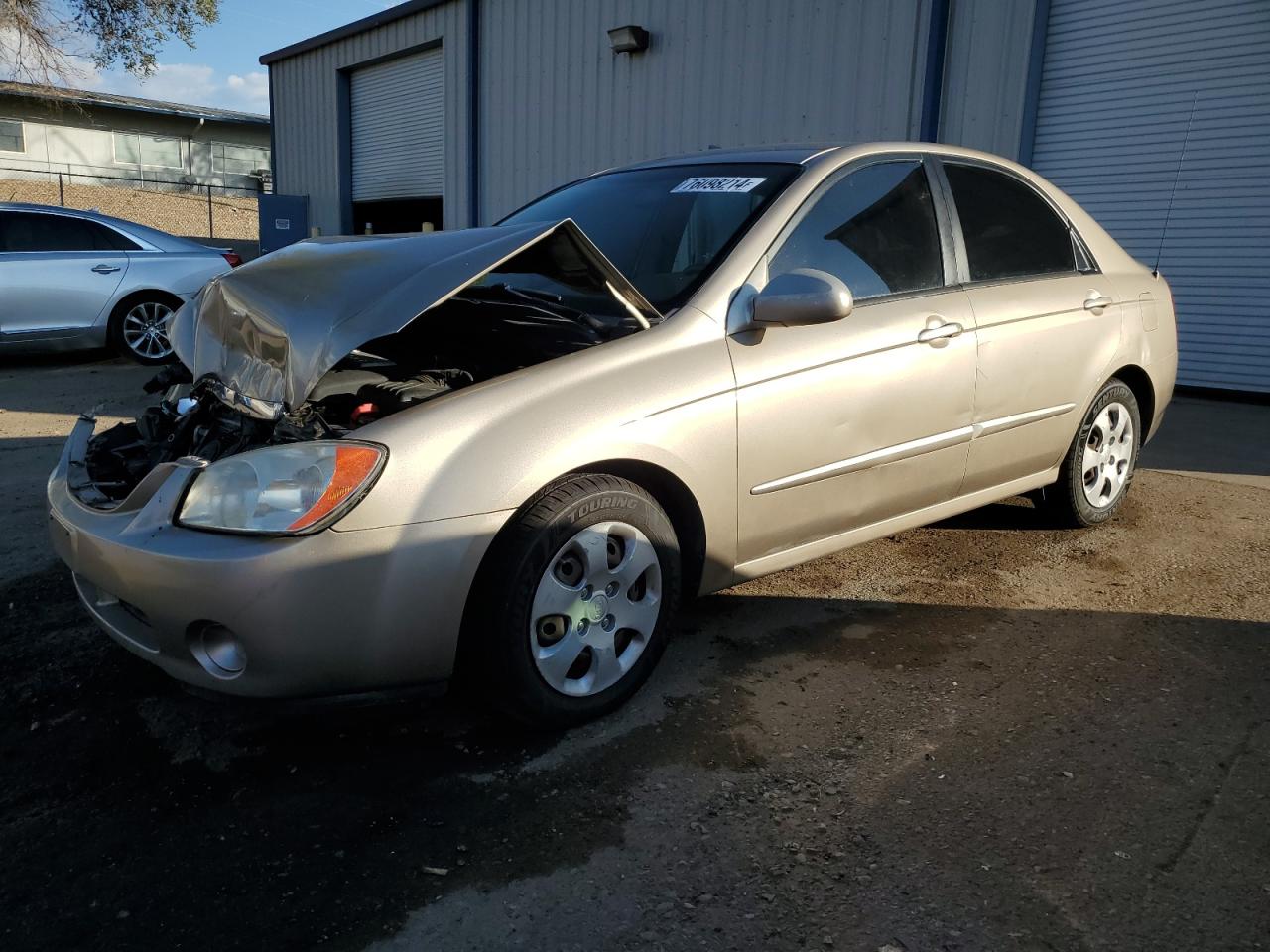 2004 Kia Spectra Lx VIN: KNAFE121345032664 Lot: 76098214