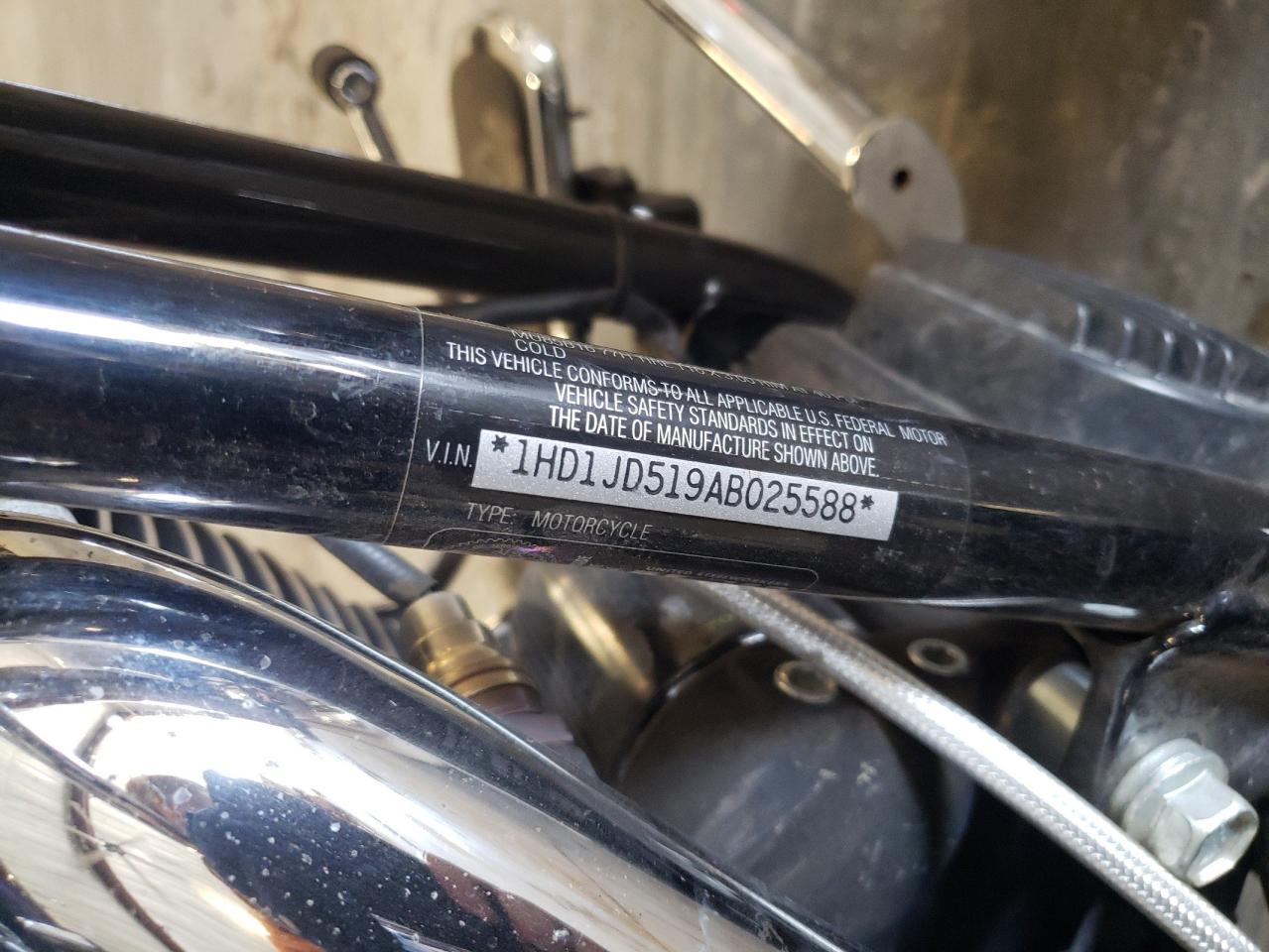 2010 Harley-Davidson Flstn VIN: 00000000000025588 Lot: 76741154