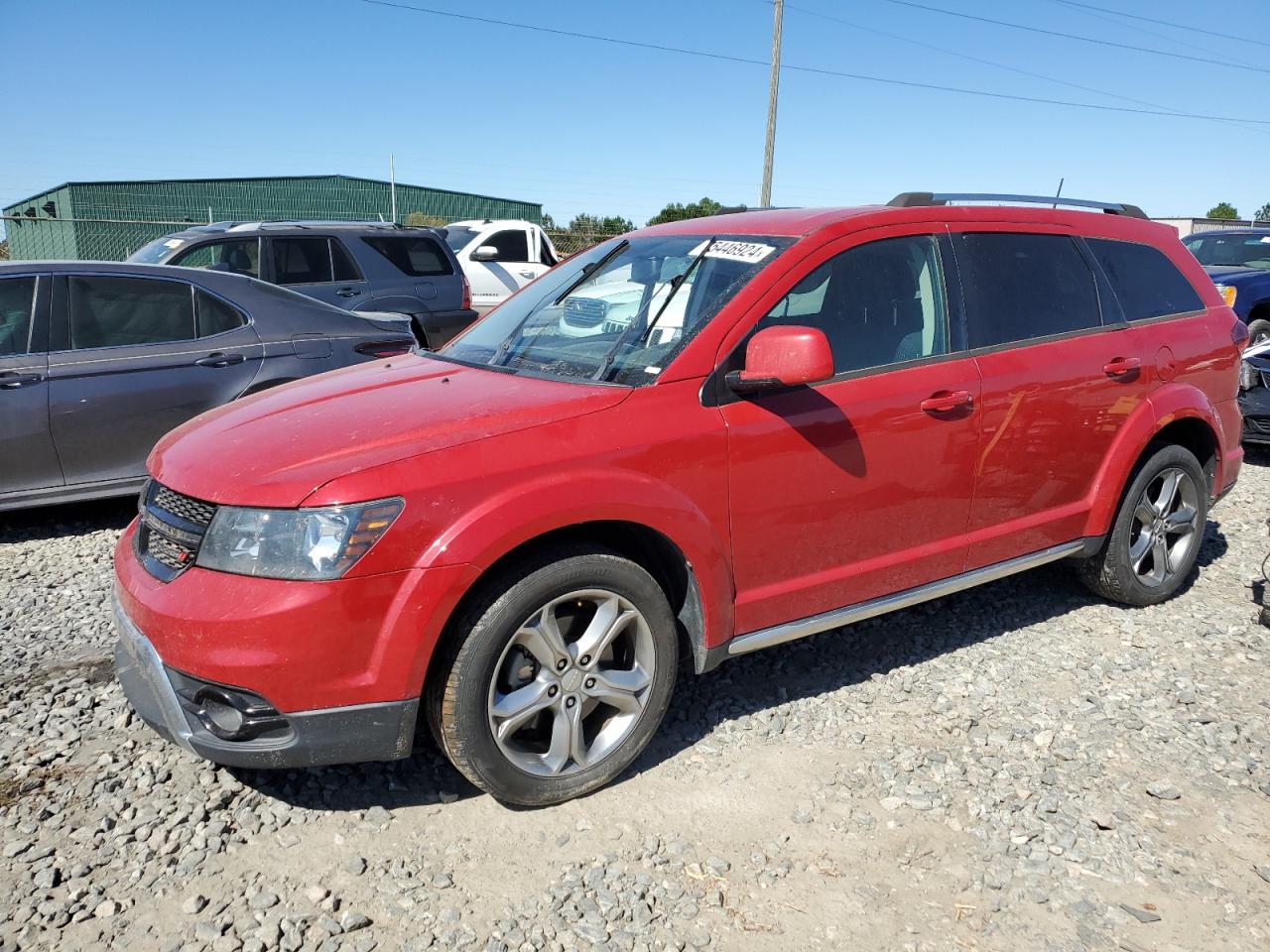 2017 Dodge Journey Crossroad VIN: 3C4PDCGB2HT683636 Lot: 75446924