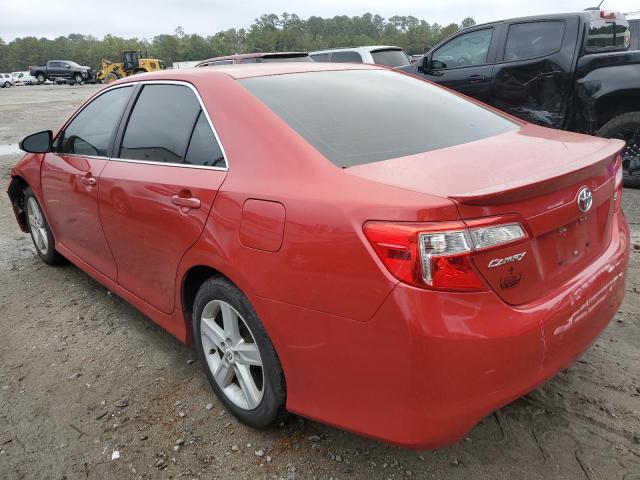  TOYOTA CAMRY 2012 Червоний