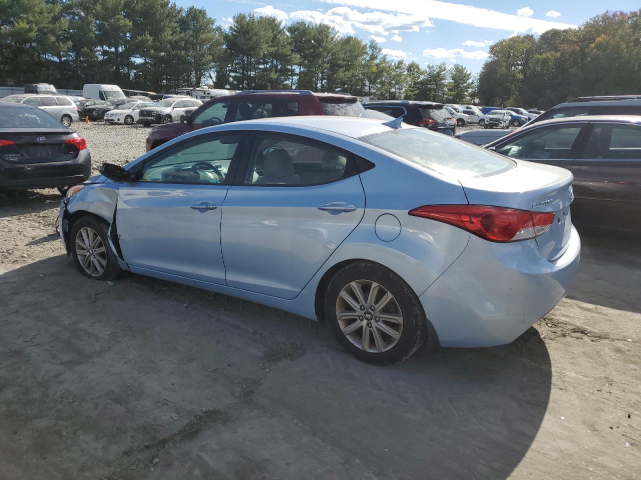 VIN KMHDH4AE9DU579107 2013 HYUNDAI ELANTRA no.2