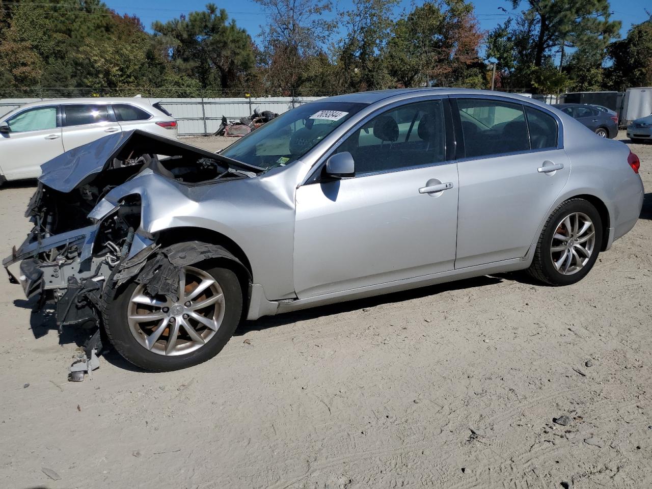 2008 Infiniti G35 VIN: JNKBV61F28M254229 Lot: 78093844