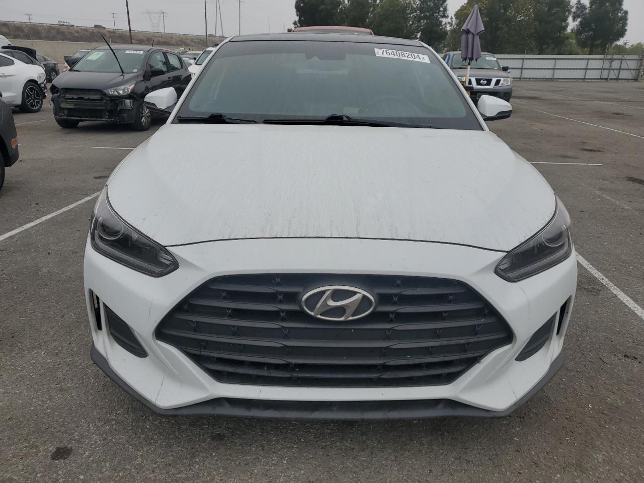 2020 Hyundai Veloster Base VIN: KMHTG6AF6LU027629 Lot: 76408204