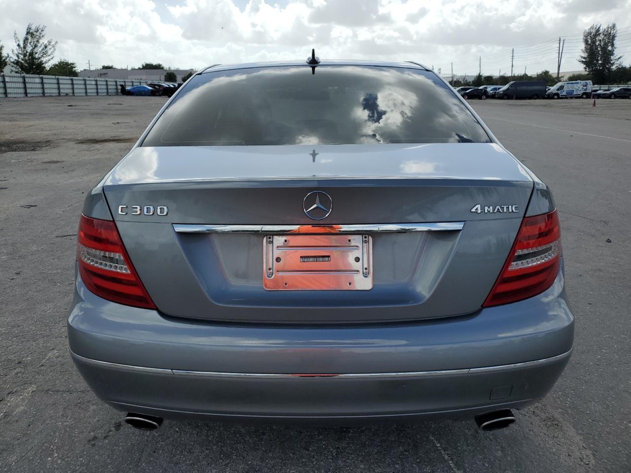 2012 Mercedes-Benz C 300 4Matic VIN: WDDGF8BB7CA704310 Lot: 78907254